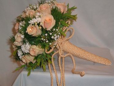 Floristería Miraverd ramo de flores para la novia