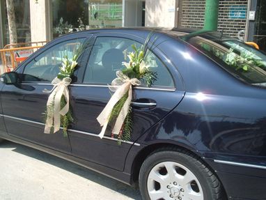 Floristería Miraverd flores en auto