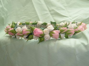 Floristería Miraverd corona floral para comunión